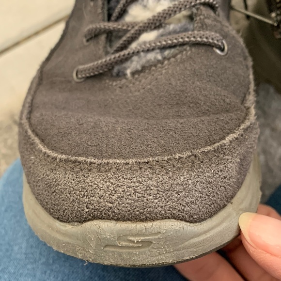 Skechers Black and Gray Winter Boots - Picture 11 of 17